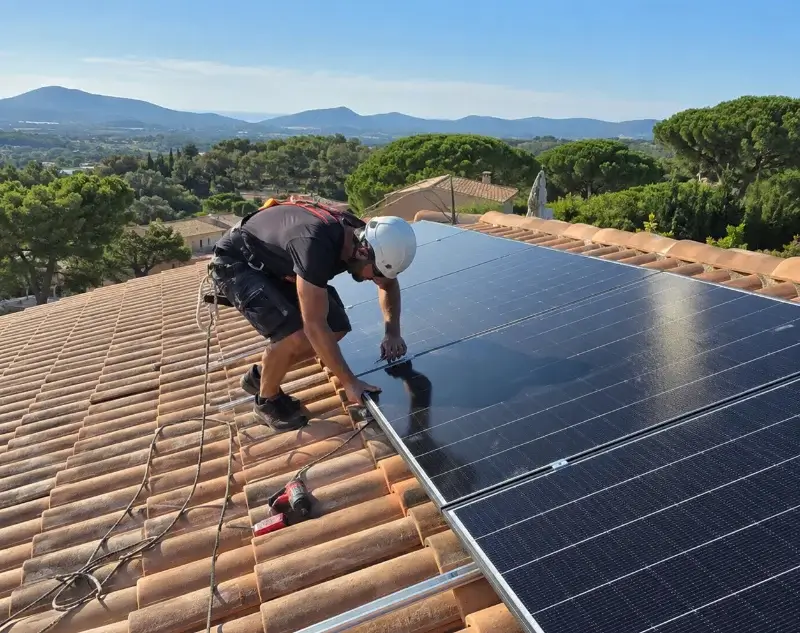 Installateur panneaux solaires Marsillargues — pose photovoltaïque sur toiture
